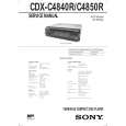 SONY CDXC4850R Manual de Servicio