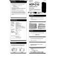 SONY HCP-C10 Manual de Usuario