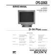 SONY CPD220GS Manual de Servicio