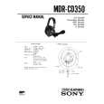 SONY MDRCD350 Manual de Servicio