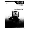 SONY PS230 Manual de Servicio