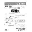 SONY CFM2000 Manual de Servicio