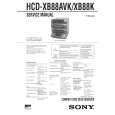 SONY HCDXB88AVK/K Manual de Servicio