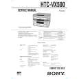 SONY HTCVX500 Manual de Servicio