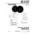 SONY XSE127 Manual de Servicio