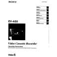 SONY EV-A50 Manual de Usuario