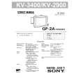 SONY KV3400DV2 Manual de Servicio