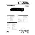 SONY STS570ES Manual de Servicio