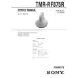 SONY TMRRF875R Manual de Servicio