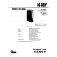 SONY M88V Manual de Servicio