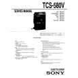 SONY TCS-580V Manual de Usuario