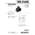 SONY TMRIF540R Manual de Servicio