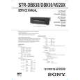 SONY STR-DB830 Manual de Usuario