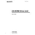 SONY CRX-1600L Manual del propietario