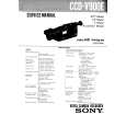 SONY CCDV900E Manual de Servicio