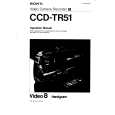 SONY CCD-TR51 Manual de Usuario