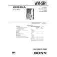 SONY WMSR1 Manual de Servicio