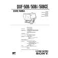 SONY DXF-50BCE Manual de Servicio