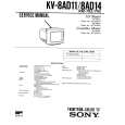 SONY KV8AD11 Manual de Servicio