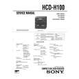 SONY HCDH100 Manual de Servicio