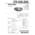 SONY CFDG30L Manual de Servicio