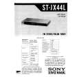 SONY STJX44L Manual de Servicio