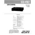 SONY SEQV902 Manual de Servicio