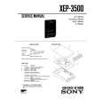SONY XEP3500 Manual de Servicio