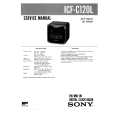 SONY ICFC120L Manual de Servicio