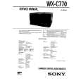 SONY WXC770 Manual de Servicio