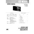 SONY ICFM300L Manual de Servicio