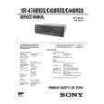 SONY XRC440RDS Manual de Servicio