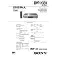 SONY DVPK330 Manual de Servicio