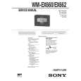 SONY WMEX662 Manual de Servicio