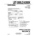SONY LBT-3000LD Manual de Servicio