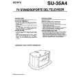 SONY SU35A4 Manual de Usuario
