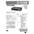 SONY TCFX505R Manual de Servicio