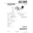 SONY ACCCN3P Manual de Servicio