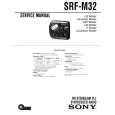 SONY SRFM32 Manual de Servicio