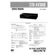 SONY STR-AV300E Manual de Servicio