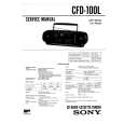 SONY CFD100L Manual de Servicio