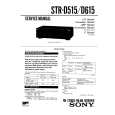 SONY STRD515 Manual de Servicio