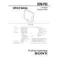 SONY SDMP82 Manual de Servicio