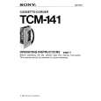 SONY TCM-141 Manual de Usuario