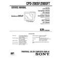 SONY CPD200SFT Manual de Servicio