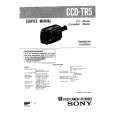 SONY CCD-TR54 Manual de Usuario