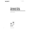 SONY MXD-D40 Manual de Usuario
