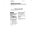 SONY ICF-C160 Manual de Usuario