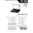 SONY PSX55 Manual de Servicio
