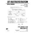 SONY LBTD507/CD/CDM Manual de Servicio